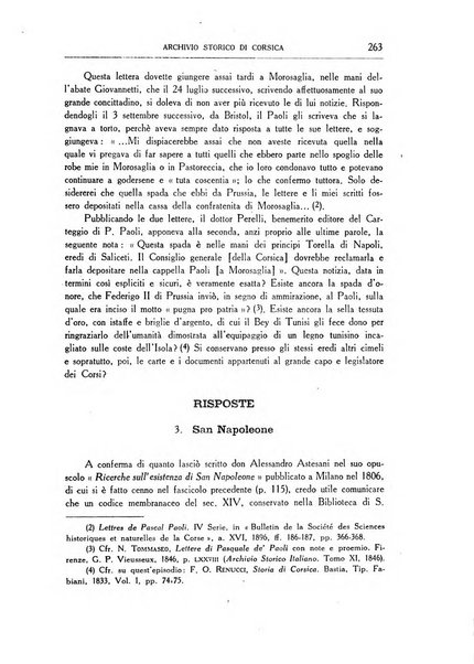 Archivio storico di Corsica pubblicazione trimestrale