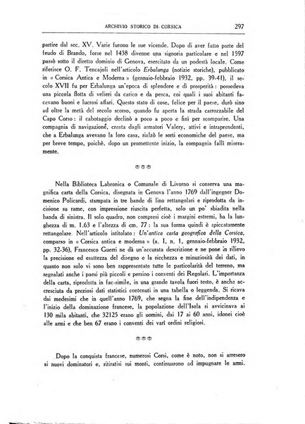 Archivio storico di Corsica pubblicazione trimestrale