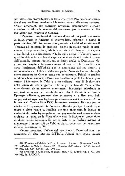 Archivio storico di Corsica pubblicazione trimestrale