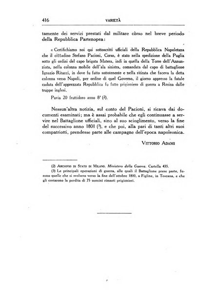 Archivio storico di Corsica pubblicazione trimestrale