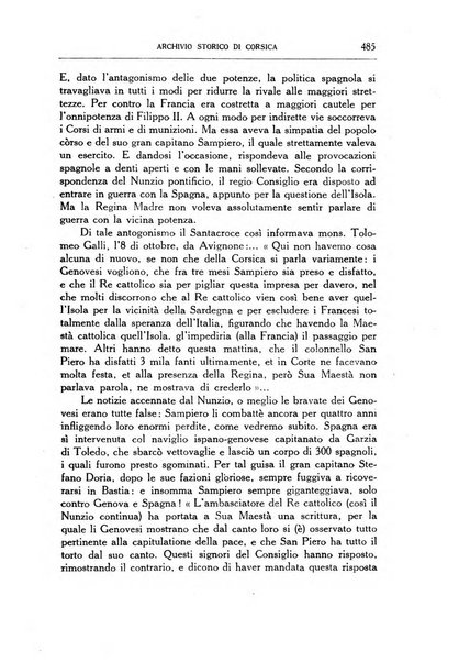 Archivio storico di Corsica pubblicazione trimestrale