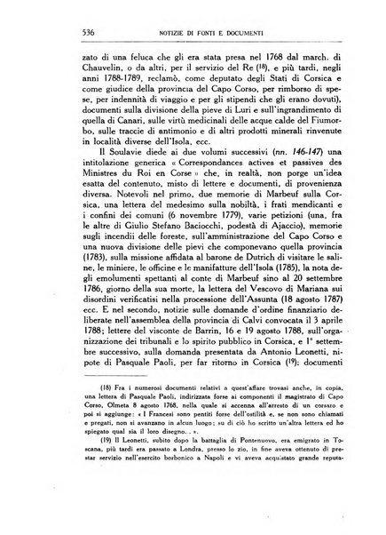 Archivio storico di Corsica pubblicazione trimestrale