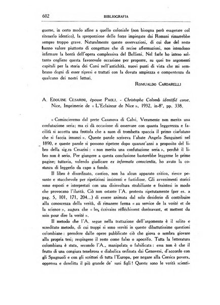 Archivio storico di Corsica pubblicazione trimestrale