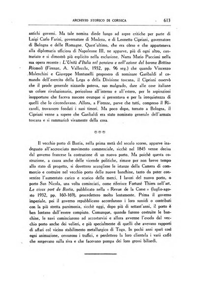 Archivio storico di Corsica pubblicazione trimestrale