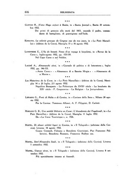 Archivio storico di Corsica pubblicazione trimestrale