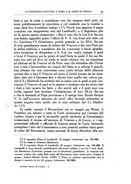 Archivio storico di Corsica pubblicazione trimestrale