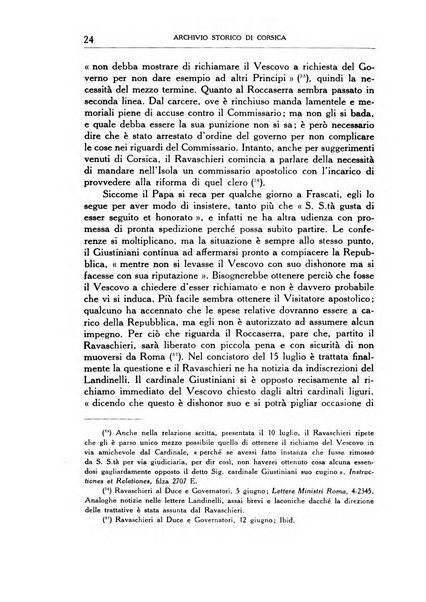 Archivio storico di Corsica pubblicazione trimestrale