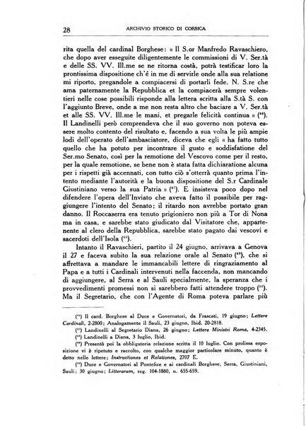 Archivio storico di Corsica pubblicazione trimestrale