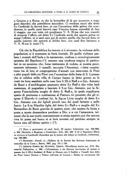 Archivio storico di Corsica pubblicazione trimestrale