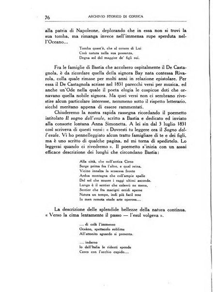 Archivio storico di Corsica pubblicazione trimestrale