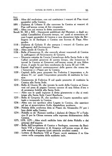 Archivio storico di Corsica pubblicazione trimestrale