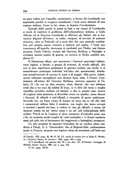 Archivio storico di Corsica pubblicazione trimestrale