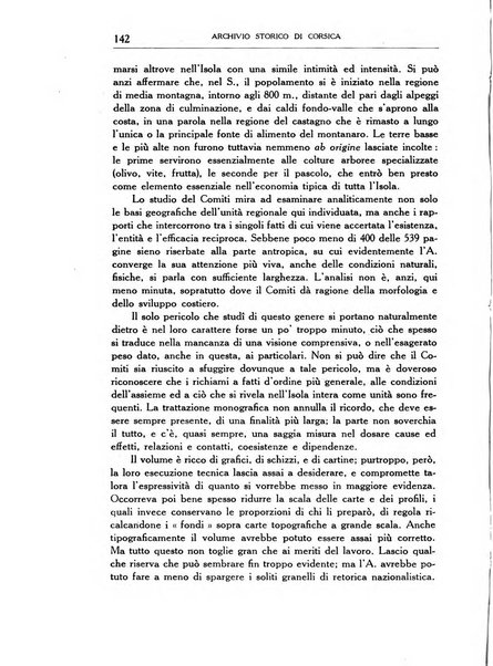 Archivio storico di Corsica pubblicazione trimestrale