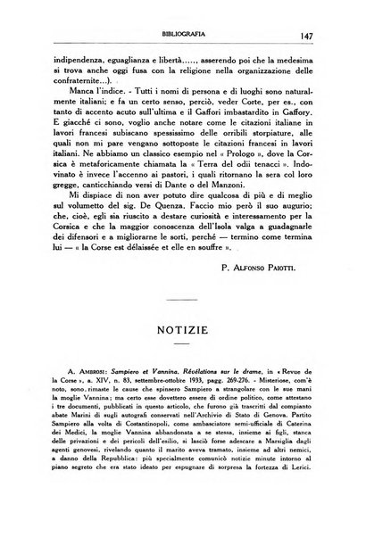 Archivio storico di Corsica pubblicazione trimestrale