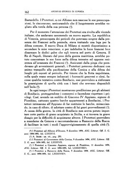 Archivio storico di Corsica pubblicazione trimestrale