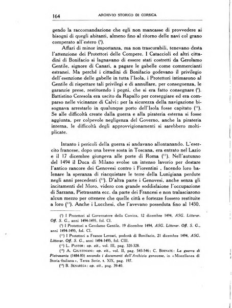 Archivio storico di Corsica pubblicazione trimestrale