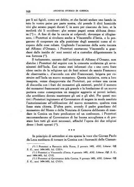 Archivio storico di Corsica pubblicazione trimestrale