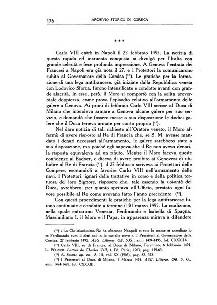 Archivio storico di Corsica pubblicazione trimestrale