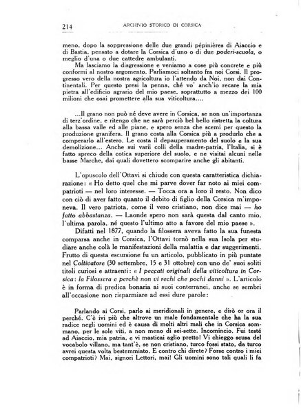 Archivio storico di Corsica pubblicazione trimestrale