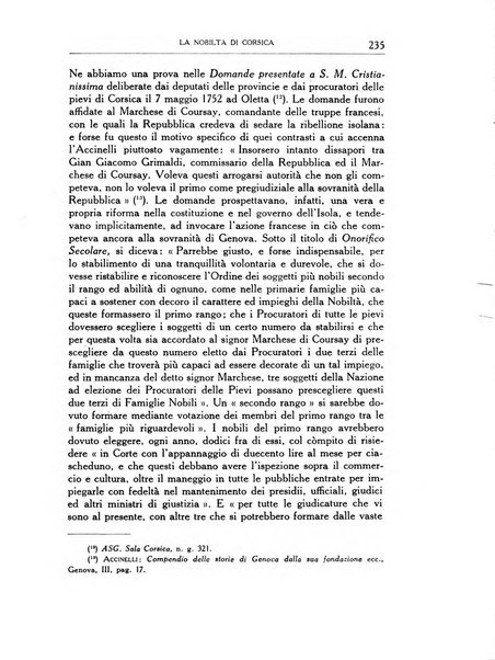 Archivio storico di Corsica pubblicazione trimestrale