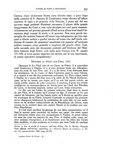 Archivio storico di Corsica pubblicazione trimestrale