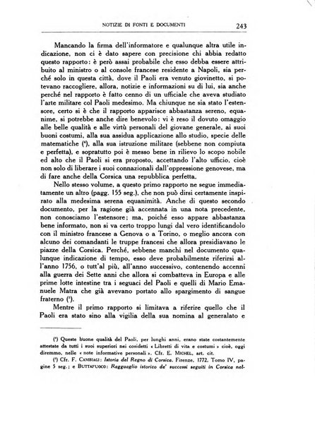 Archivio storico di Corsica pubblicazione trimestrale