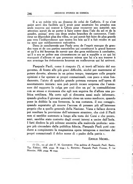 Archivio storico di Corsica pubblicazione trimestrale