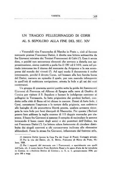 Archivio storico di Corsica pubblicazione trimestrale