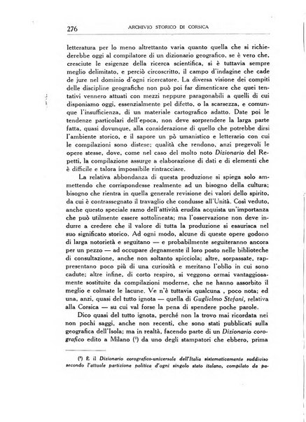 Archivio storico di Corsica pubblicazione trimestrale