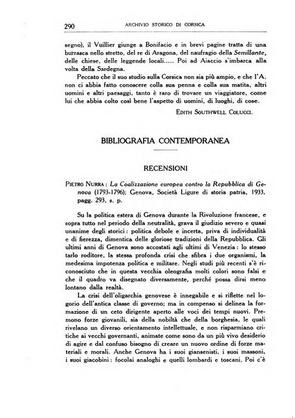 Archivio storico di Corsica pubblicazione trimestrale