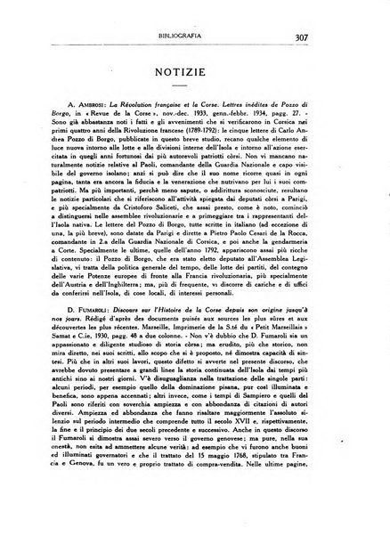 Archivio storico di Corsica pubblicazione trimestrale