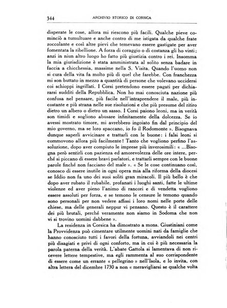 Archivio storico di Corsica pubblicazione trimestrale