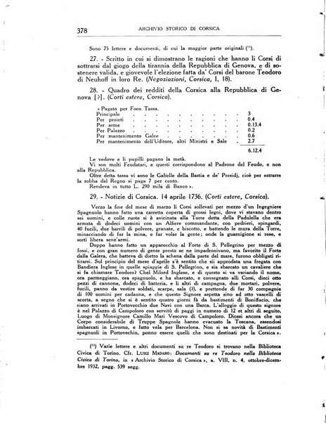 Archivio storico di Corsica pubblicazione trimestrale