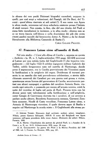 Archivio storico di Corsica pubblicazione trimestrale