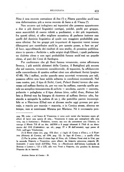 Archivio storico di Corsica pubblicazione trimestrale