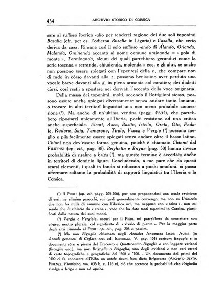 Archivio storico di Corsica pubblicazione trimestrale