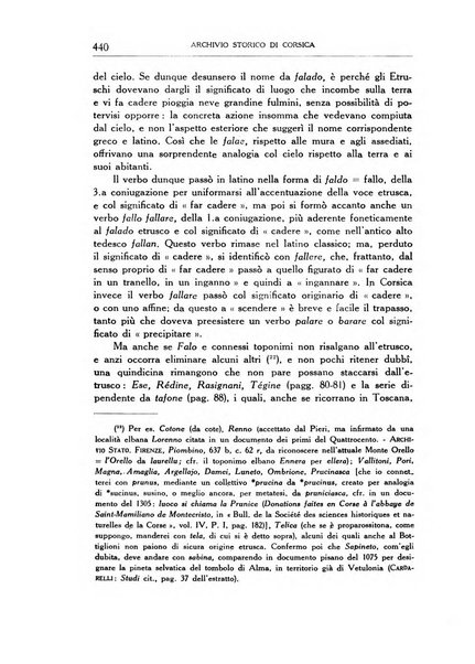 Archivio storico di Corsica pubblicazione trimestrale