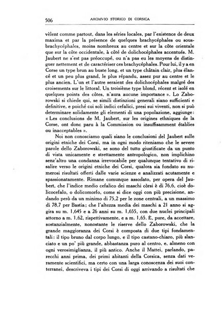 Archivio storico di Corsica pubblicazione trimestrale