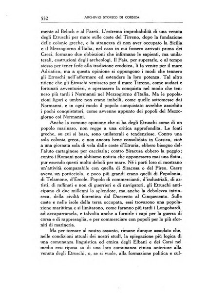 Archivio storico di Corsica pubblicazione trimestrale