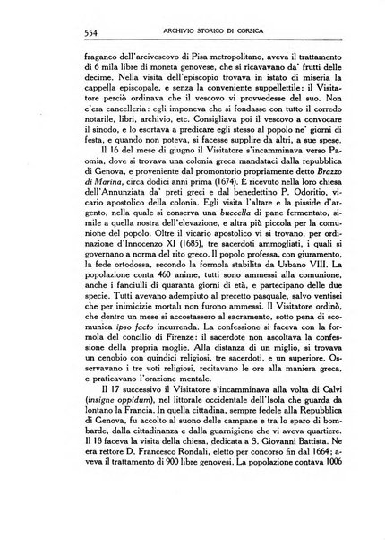 Archivio storico di Corsica pubblicazione trimestrale