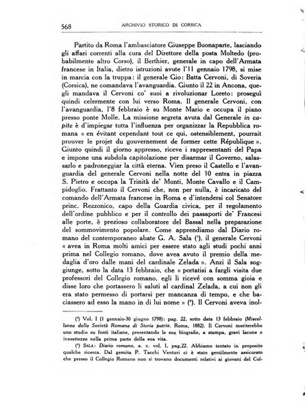 Archivio storico di Corsica pubblicazione trimestrale