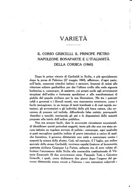 Archivio storico di Corsica pubblicazione trimestrale