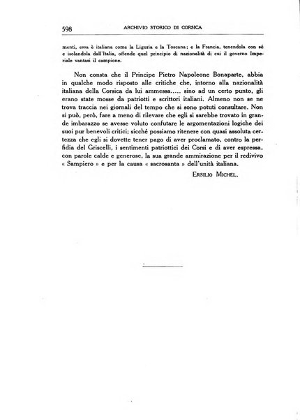 Archivio storico di Corsica pubblicazione trimestrale