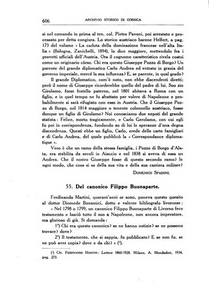 Archivio storico di Corsica pubblicazione trimestrale