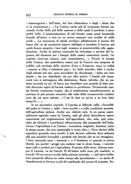 Archivio storico di Corsica pubblicazione trimestrale