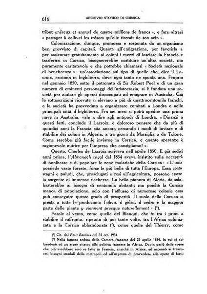 Archivio storico di Corsica pubblicazione trimestrale