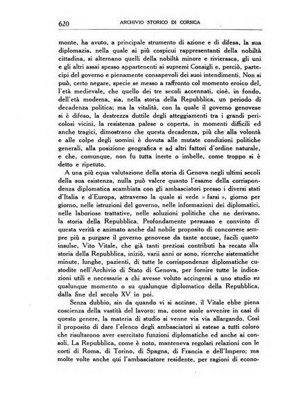 Archivio storico di Corsica pubblicazione trimestrale