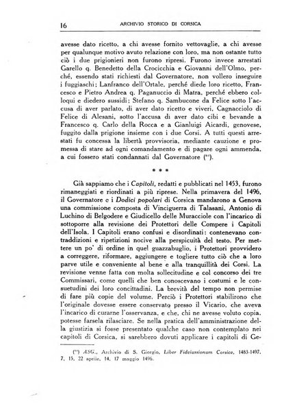 Archivio storico di Corsica pubblicazione trimestrale