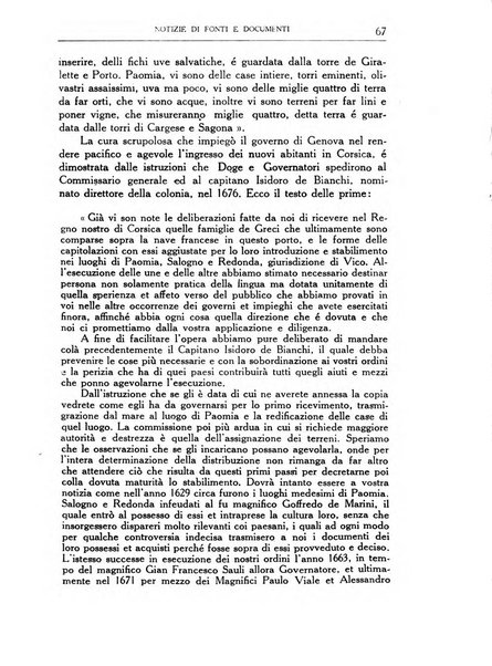 Archivio storico di Corsica pubblicazione trimestrale