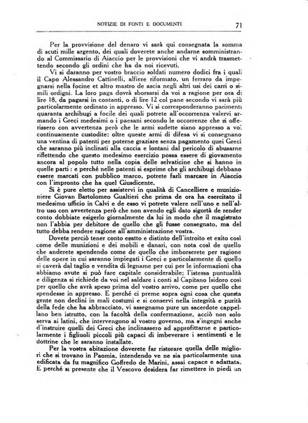 Archivio storico di Corsica pubblicazione trimestrale